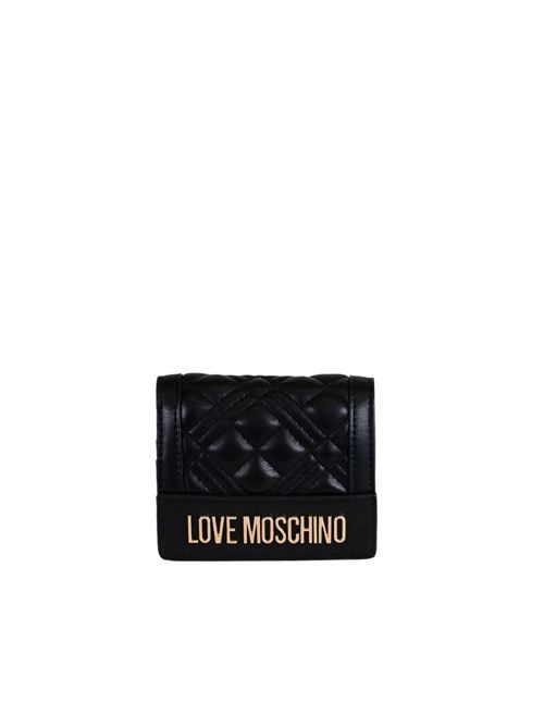 Quilted wallet LOVE MOSCHINO | JC5601PP0NLA0000